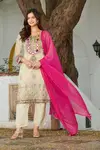 Mirror By Afsana Shimar Embroidery Readymade Suit Wholesalers In Surat

